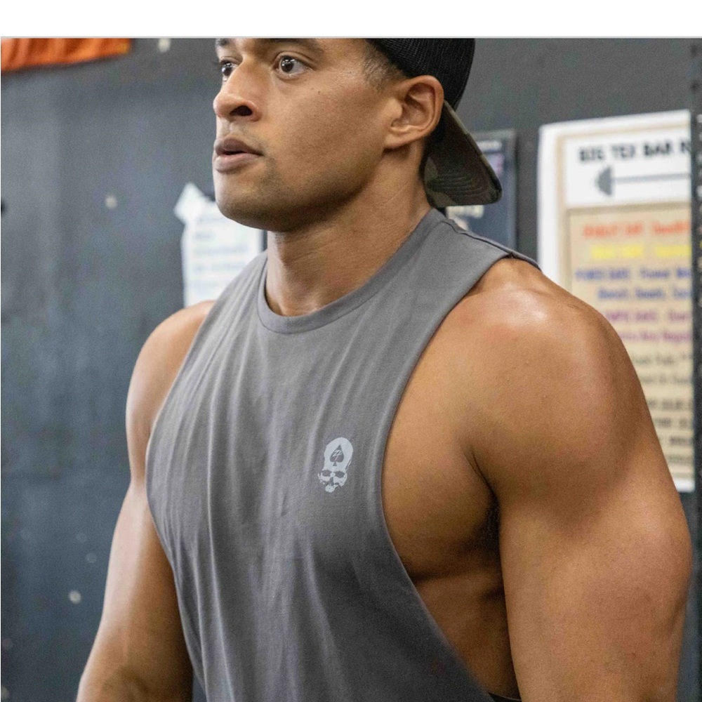 ZERO FOXTROT GYM TANK- charcoal - Picture 8 of 10